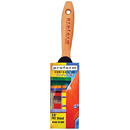 Proform 2" Straight PBT (70/30) Bristle, Paint Brush C2.0BS
